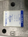 Festo MCH-3-1/2 Solenoid Valve Ser M202