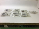 Allen-Bradley 800T-N40 Pushbutton Illuminated Red Head Cap Lot of 7
