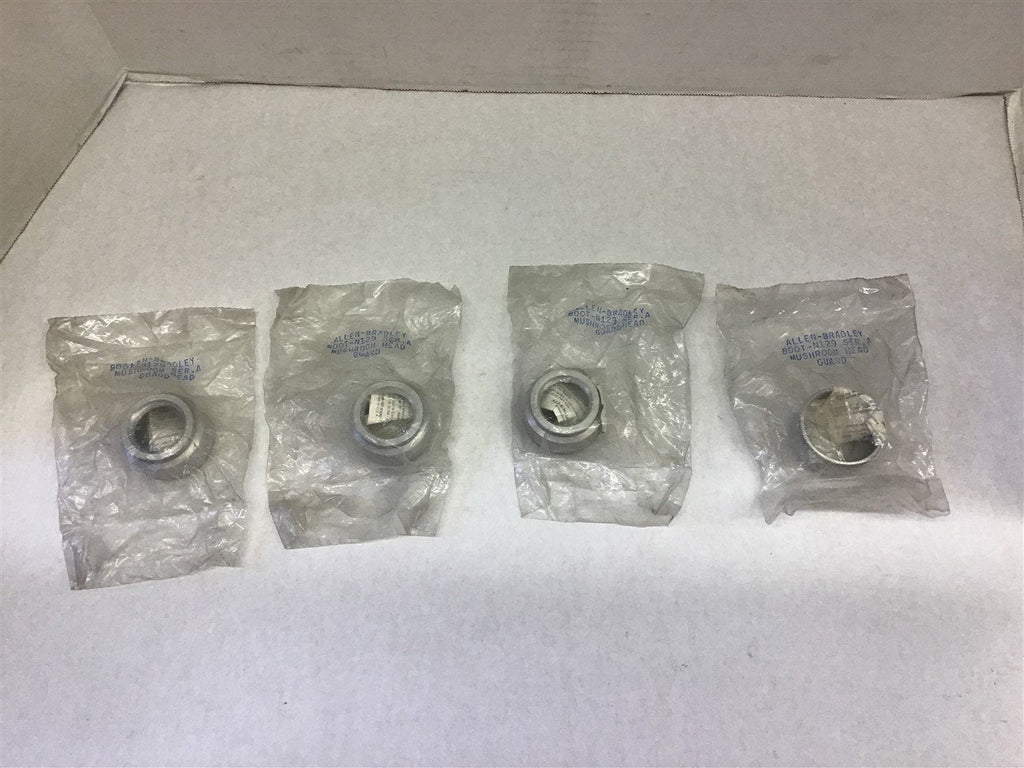 Allen-Bradley 800T-N129 Mushroom Head Guard Lot of 4