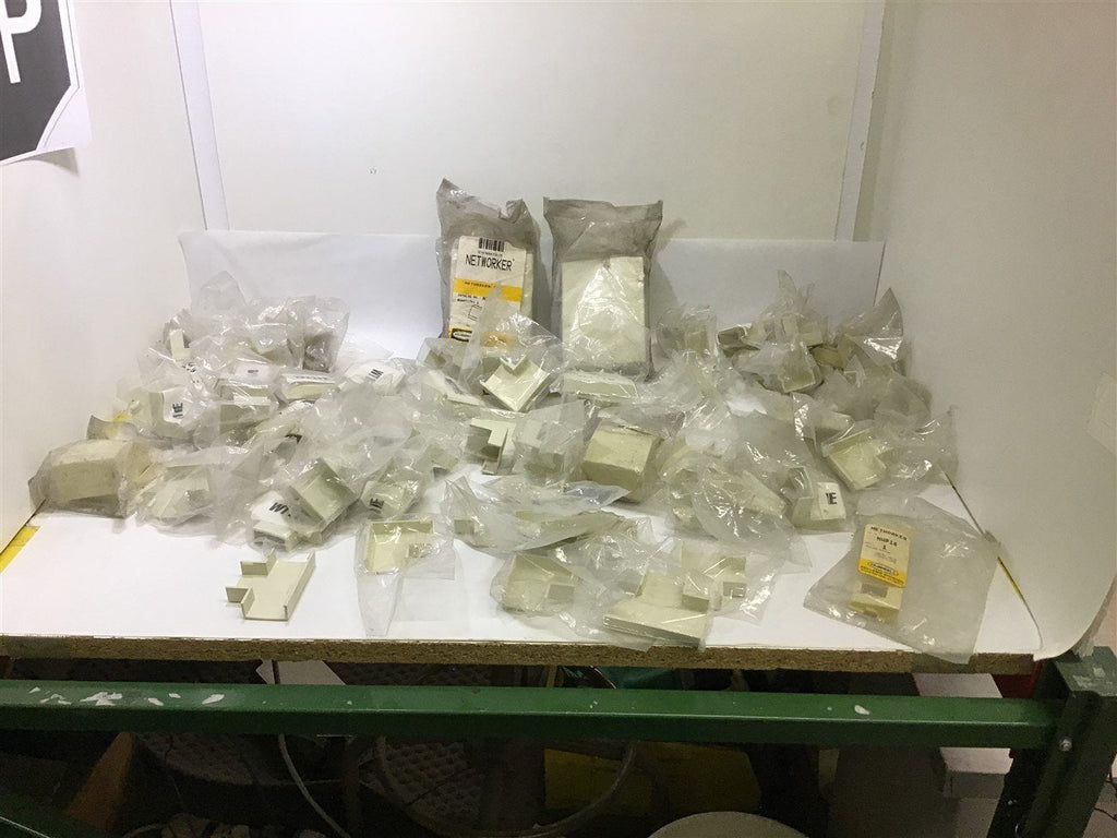 Hubbell Networker Box raceways and etc... 73 pcs