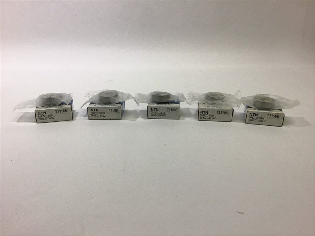 NTN T11506 Ball Bearings Lot of 5