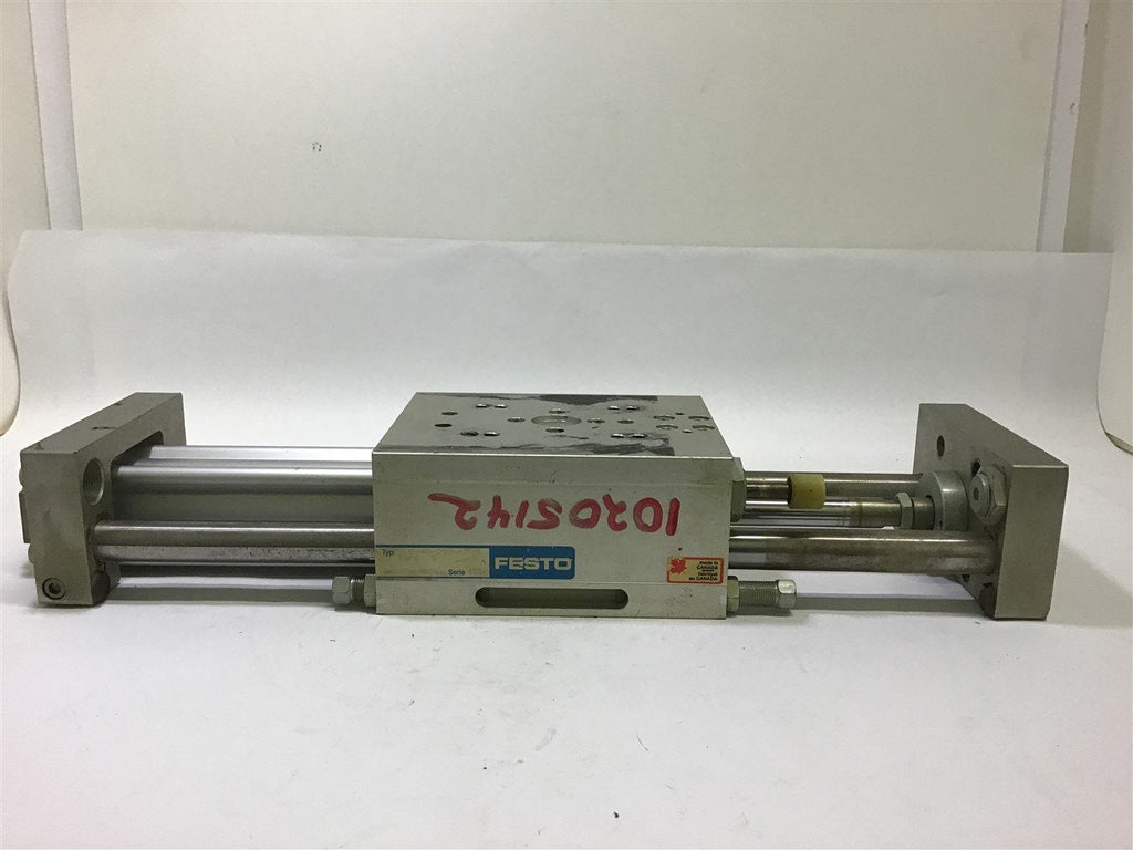 Festo DNU-40-200PP V-A Pneumatic Cylinder 145 PSI with SLE-40-200-KF-A Type G