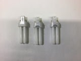 Osram 9W Double Dulux Bulb F9DTT/27K Lot of 3