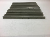 Clipper 36 LL SS Belt Fasteners 316 Stainless 12" Lot of 11