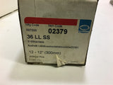Clipper 36 LL SS Belt Fasteners 316 Stainless 12" Lot of 11