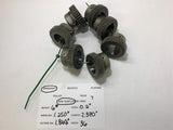 7 Sprockets 36 Teeth - ID-1.250'' OD-1.862'' LENGTH-2.370'' PITCH- 0.2'' Qty. 7