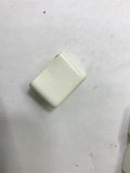 Qty. 17 of White Rubber Square Cover Caps