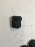 Qty. 15 Black Rubber # 19 Round Chair Leg Cover Caps