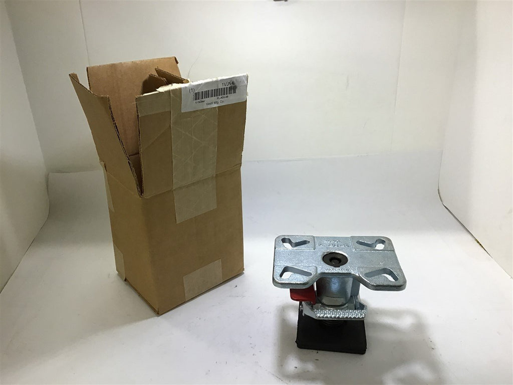 Vestil Mfg. FL-ADJ-46 Adjustable Height Floor Lock Heavy Duty Cast Steel