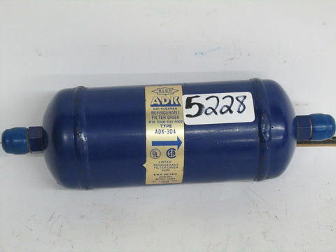 Adk Dri-Kleaner Refrigerant Filter Drier Type Adk-304 R12 R500 R22 R502 New