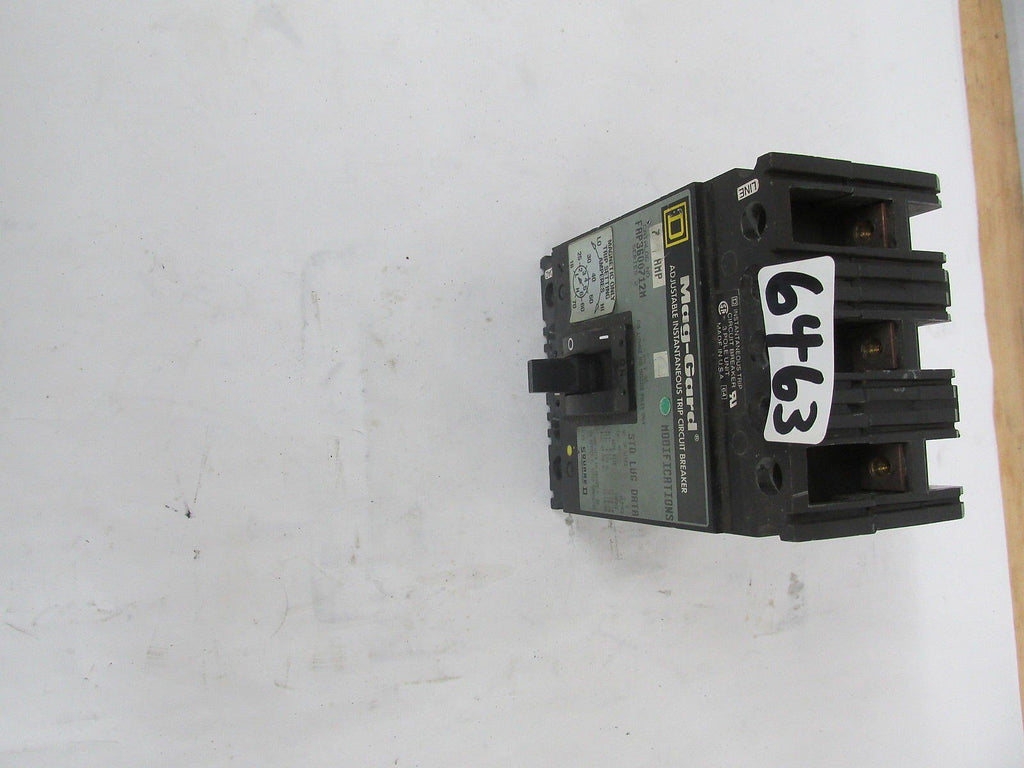 SQUARE D 7 AMP BREAKER # FAP3600712M  - 600 VAC MAX - USED