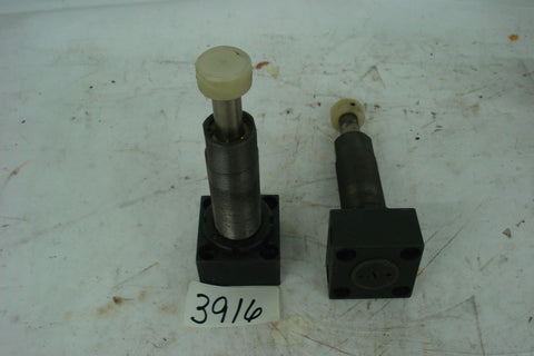 S11 Cushion Stop Spring Loaded Base 1 3/4" x 1 3/4" 4 mounting holes