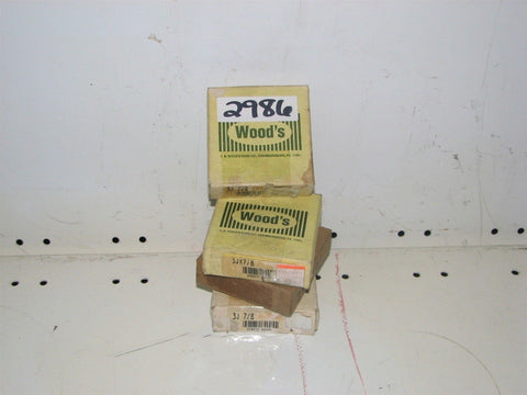 4 Woods 3J Flanges 7/8 Bore