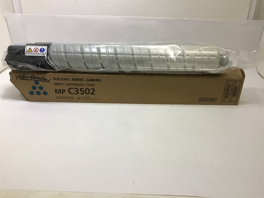 Ricoh MP C3502 Print Cartridge Cyan 841738