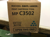 Ricoh MP C3502 Print Cartridge Cyan 841738