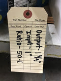 Textron Cone Drive SHV30A062 0805 50:1 Ratio Gear Reducer 1.73 HP