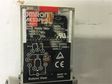Omron MKS3PI-5 Relay 24 Volt Coil 250 Vac 10 A 11 Pin W/ Base Lot of 2