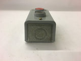 GE CR2943NA102A 600 Volts Star Stop Pushbutton Station