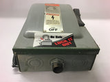 I-T-E F-351 Fusible Safety Switch 30 Amp 600 Vac 3 Phase