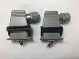 Phoenix Contact 1771134 latching Connector Lot of 2 500 Volts 18 Amp