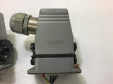 Phoenix Contact 1771134 latching Connector Lot of 2 500 Volts 18 Amp