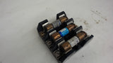 Lot Of 1, Square D, 3 Pole, Fb321-1, Fuse Block, 250 V, 30 A, Comes With 3 Fuses