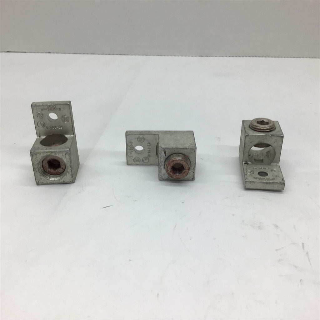 GE 350-2 Terminal Lugs 6-350 Cu9al Lot of 3