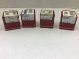 Hodell-Natco #4 SAE FL Wash Pln 100 Pk Lot of 4 Boxes