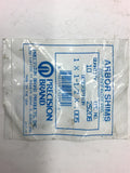 Precision Brand Arbor Shims 1 x 1-1/2 x .005 Lot of 12