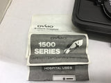 Dymo 1500 Series Tapewriter Label Maker