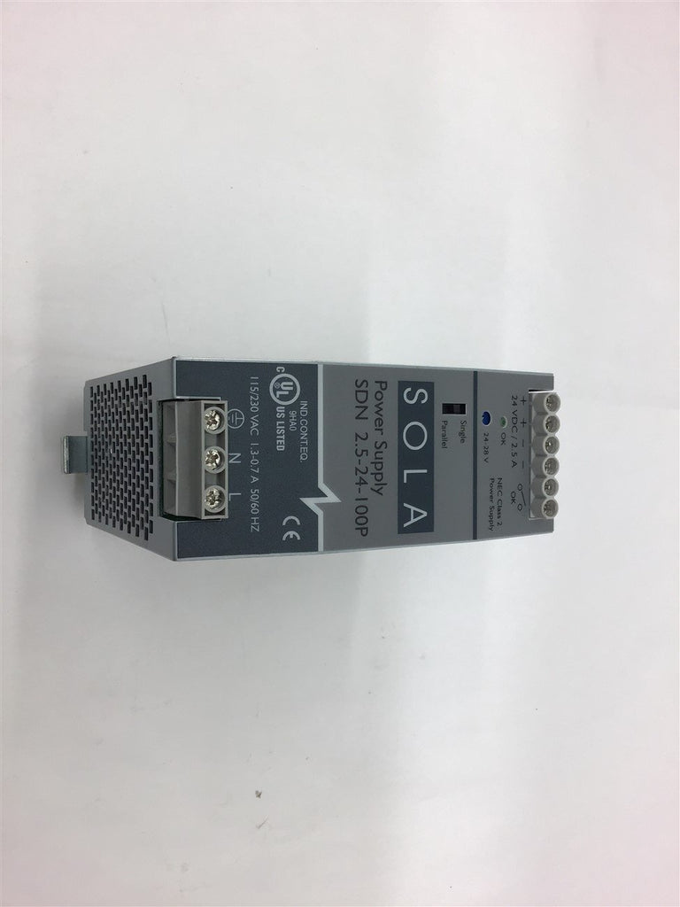 Emerson SDN2.5-244-100P Power Supply 115/230 volts