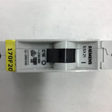 Siemens 5SX21 C10 Circuit Breaker Lot of 5