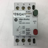 Allen-Bradley 140-MN-0630 4.0-6.3 Amps Manual Moor Starter