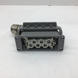 Harting HSB.6/35.Bu.S.B1-6 1-1104205-1 600 Volt Connector