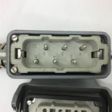 Harting HSB.6/35.Bu.S.B1-6 1-1104205-1 600 Volt Connector