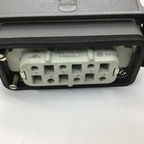 Harting HSB.6/35.Bu.S.B1-6 1-1104205-1 600 Volt Connector