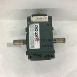 Dodge Tigear 26S40LR 40:1 Ratio 1.55 Input Hp Left / Right Angle Gear Reducer