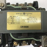 General Electric CR106D0 Contactor Size 2 600 Vac 440-550 V @ 25 HP 110 Coil