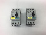 Siemens 3RV1021-4AA10 Sirius Motor Starter Circuit Breaker 11-16A Lot of 2