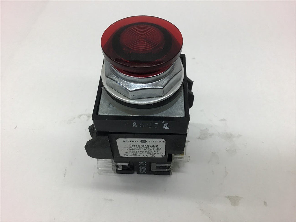 General Electric CR104PXG22 Pushbutton 120 volt