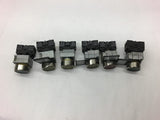 Assorted lot of Pushbuttons Lot of 6