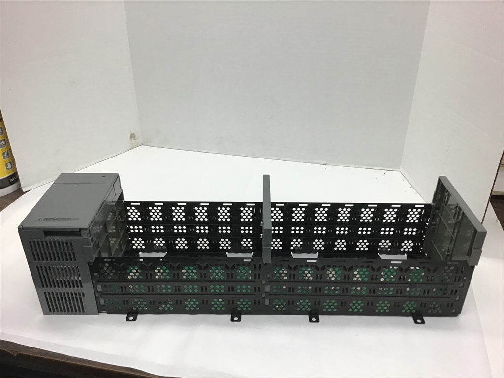 Allen-Bradley 1746-A13 13- Slot Rack w/ 1746-P2 Power Supply 85-132 Volts
