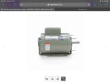 Leeson 111321.00 Farm Duty Motor 1/2 HP 115/230 Volts 56HZ Fr 1075 RPM