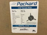 Packard 43785 1/3 HP AC Motor 115 Volts 1075 Rpm 4.80 Amps
