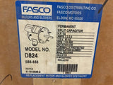 Fasco D824 1/4 Hp AC Motor 115 Volts 1100-800 Rpm 3.2-2.4 Amps