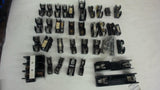 Lot Of 35, 1 Pole Fuse Blocks, Various Manufacturers, Styles, And Various Mounts