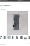 Square D D222N 60 Amp Safety Switch 240 Vac Type 1