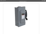 Square D DU323RB 100 Amp General Safety Switch 240 Vac