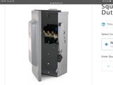 Square D DU323RB 100 Amp General Safety Switch 240 Vac