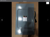 Square D D224N 200 Amp General Duty Safety Switch 240 Vac 15 Hp